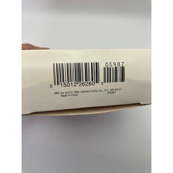 Vintage 1995 Hallmark Keepsake Ornament Rejoice Mary Joseph Baby Jesus Christmas - Picture 4 of 8